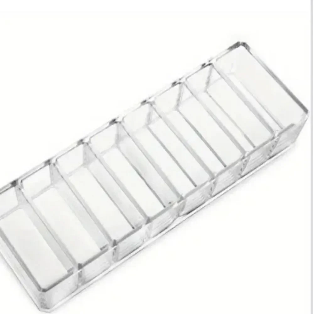 Clearly Chic‎ Acrylic 8-Compartment Cosmetic Tray